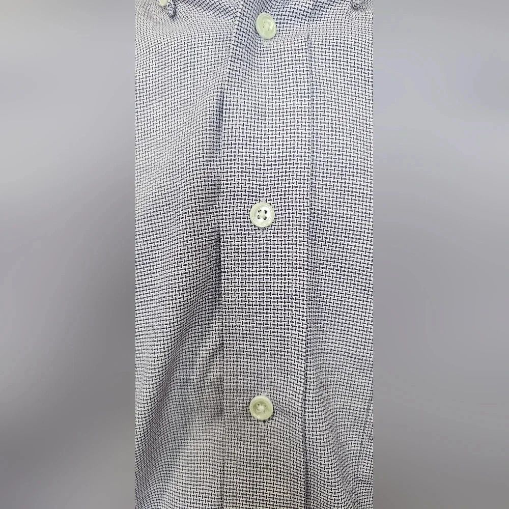 Cambridge Classic Men's Long Sleeve Oxford Button Up Shirt Purple 14.5 32/33 - Picture 4 of 14